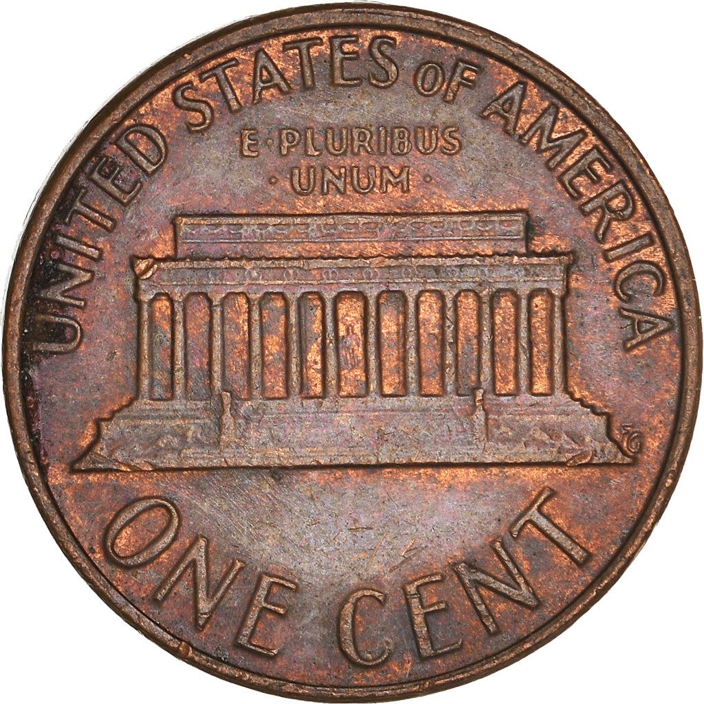 United States | American 1 Cent Coin | Abraham Lincoln | KM201 | 1959 - 1982