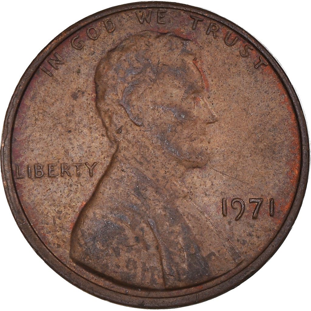 United States | American 1 Cent Coin | Abraham Lincoln | KM201 | 1959 - 1982