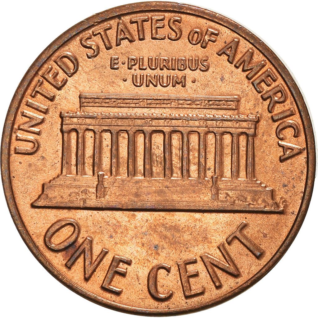 United States | American 1 Cent Coin | Abraham Lincoln | KM201 | 1959 - 1982