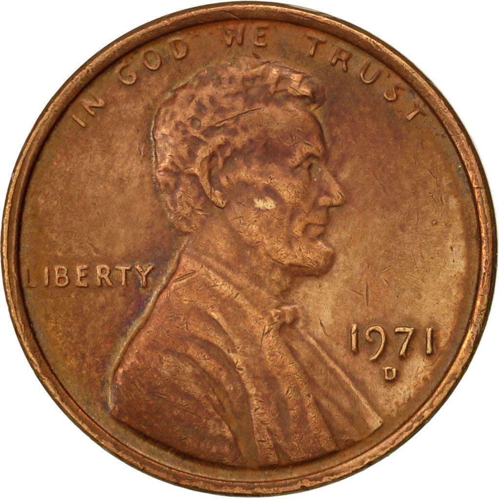 United States | American 1 Cent Coin | Abraham Lincoln | KM201 | 1959 - 1982