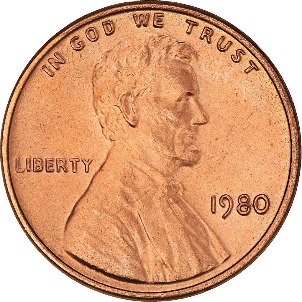 United States | American 1 Cent Coin | Abraham Lincoln | KM201 | 1959 - 1982