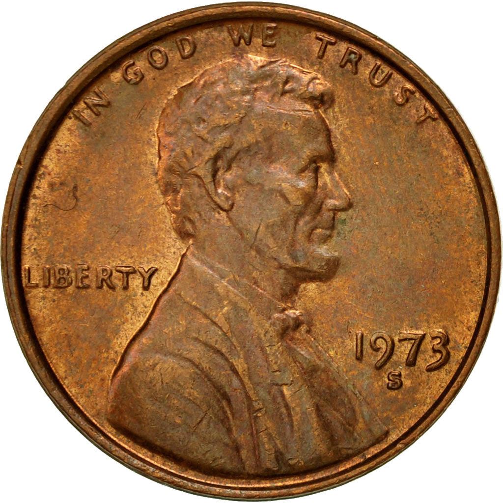 United States | American 1 Cent Coin | Abraham Lincoln | KM201 | 1959 - 1982