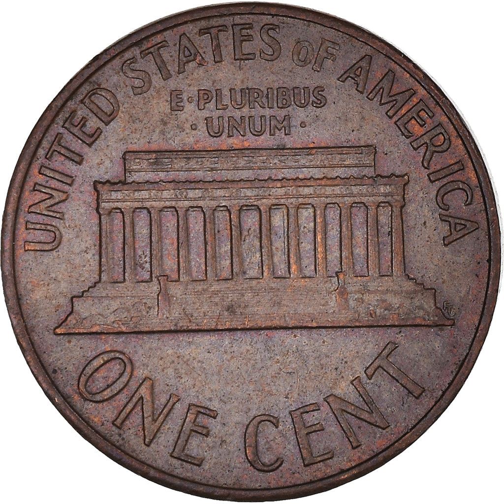 United States | American 1 Cent Coin | Abraham Lincoln | KM201 | 1959 - 1982