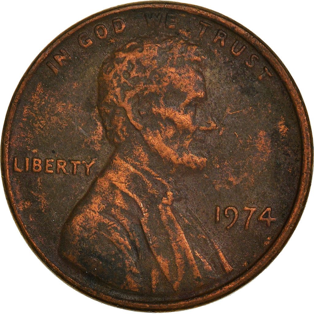 United States | American 1 Cent Coin | Abraham Lincoln | KM201 | 1959 - 1982