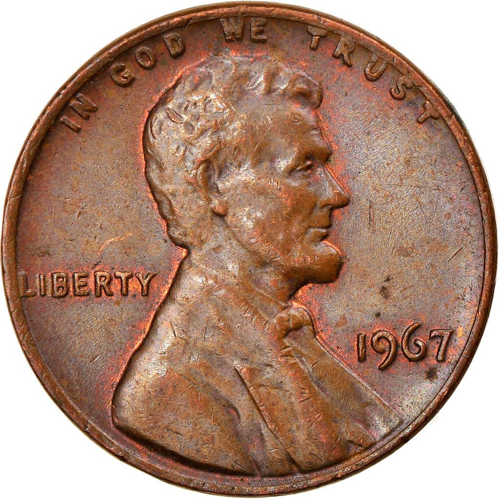 United States | American 1 Cent Coin | Abraham Lincoln | KM201 | 1959 - 1982