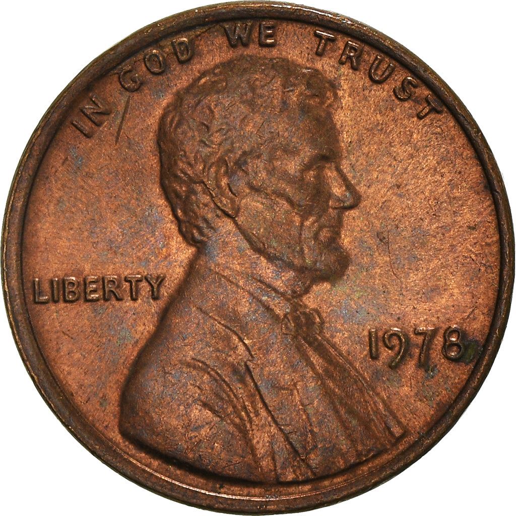 United States | American 1 Cent Coin | Abraham Lincoln | KM201 | 1959 - 1982