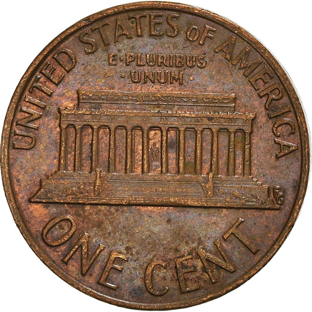 United States | American 1 Cent Coin | Abraham Lincoln | KM201 | 1959 - 1982