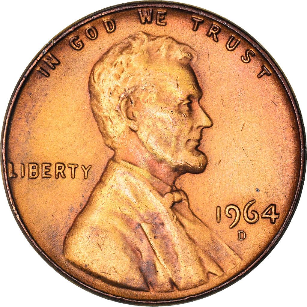 United States | American 1 Cent Coin | Abraham Lincoln | KM201 | 1959 - 1982