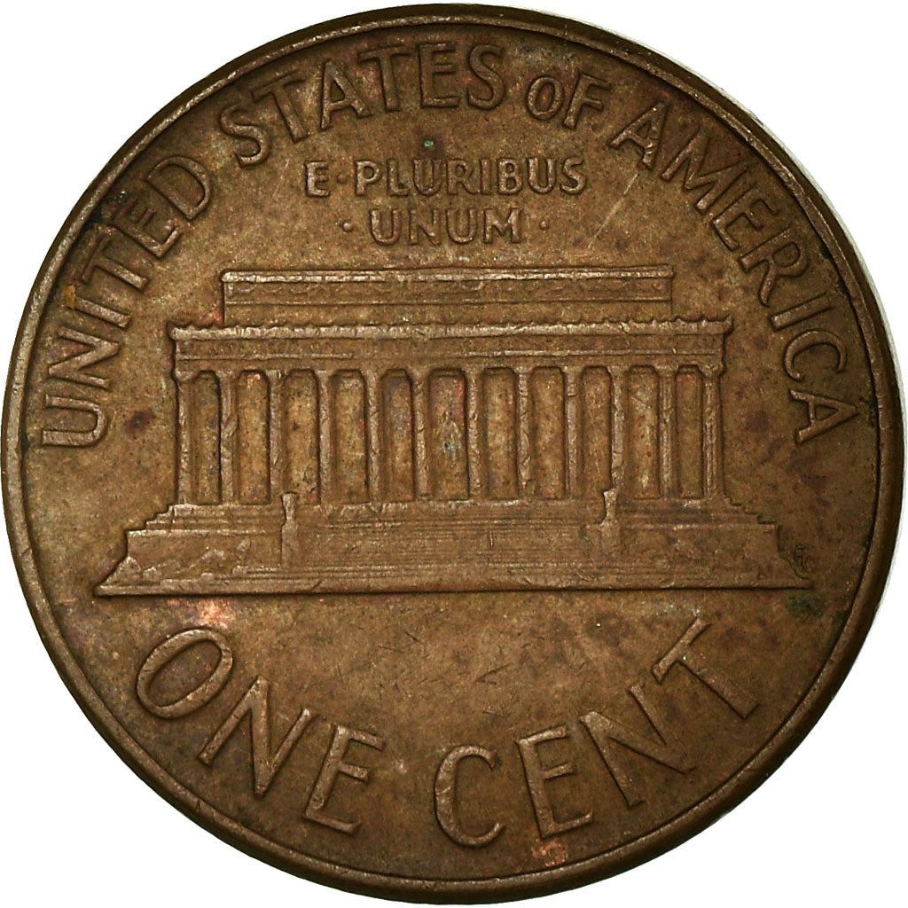 United States | American 1 Cent Coin | Abraham Lincoln | KM201 | 1959 - 1982