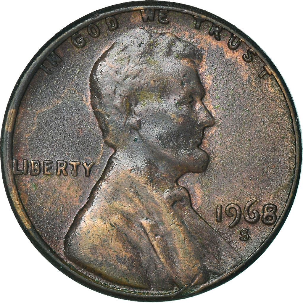 United States | American 1 Cent Coin | Abraham Lincoln | KM201 | 1959 - 1982