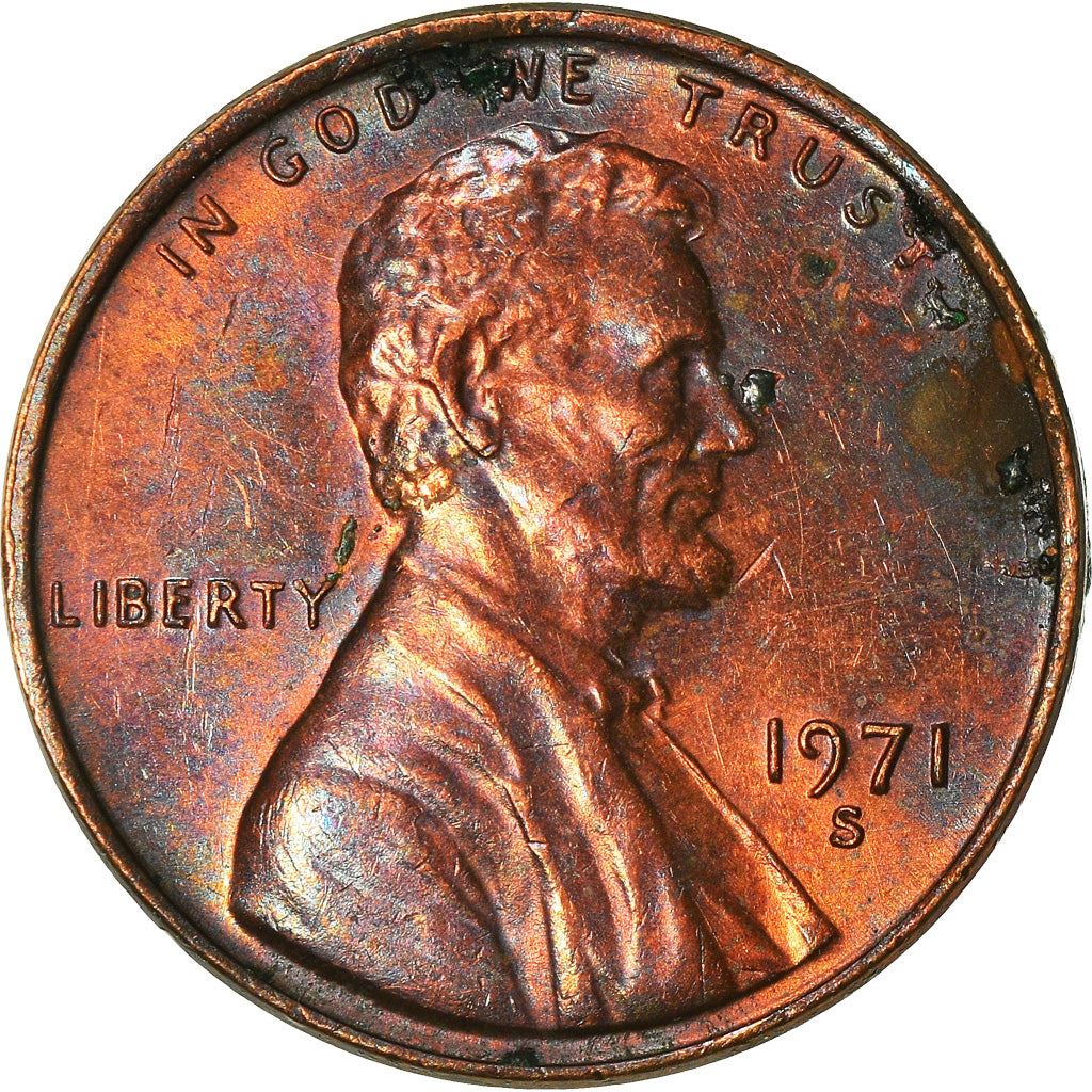 United States | American 1 Cent Coin | Abraham Lincoln | KM201 | 1959 - 1982