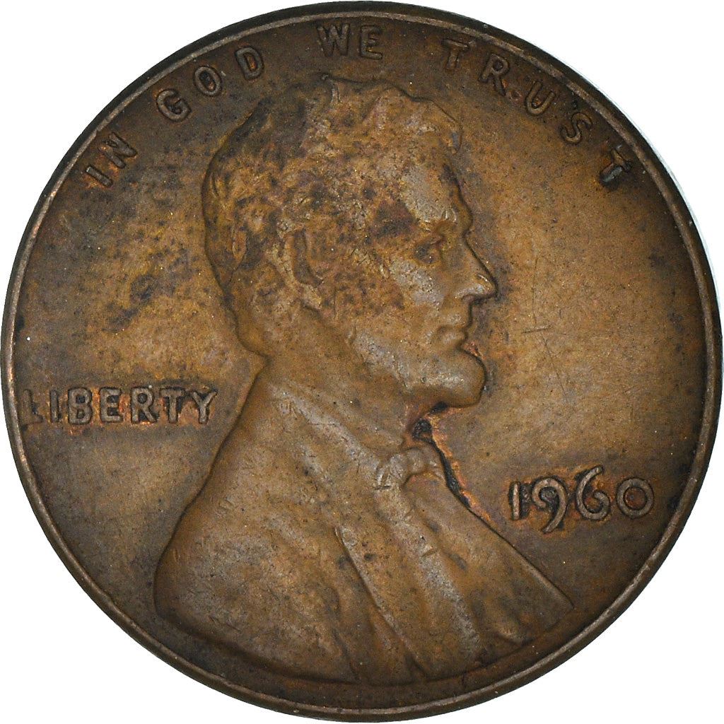 United States | American 1 Cent Coin | Abraham Lincoln | KM201 | 1959 - 1982