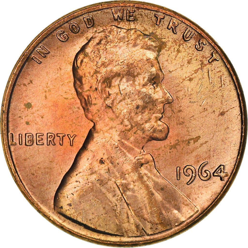 United States | American 1 Cent Coin | Abraham Lincoln | KM201 | 1959 - 1982