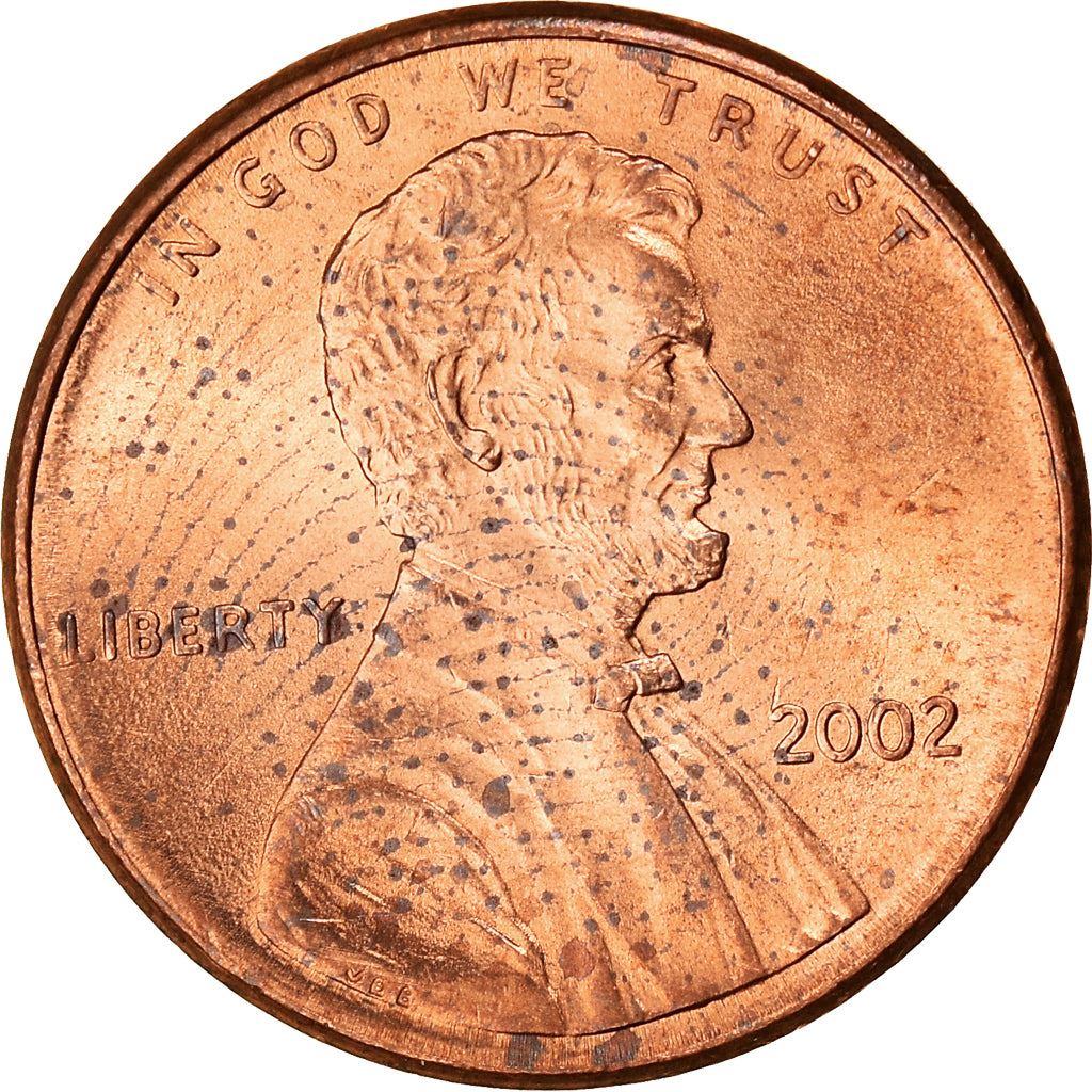 United States | American 1 Cent Coin | Lincoln Memorial | KM201b | 1983 - 2008