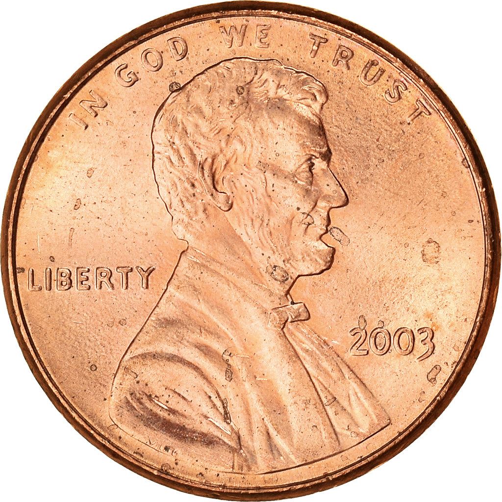 United States | American 1 Cent Coin | Lincoln Memorial | KM201b | 1983 - 2008