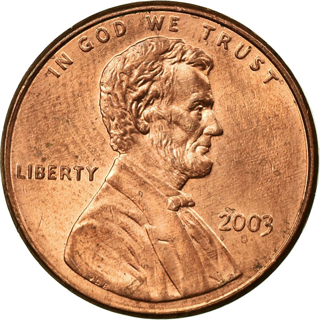 United States | American 1 Cent Coin | Lincoln Memorial | KM201b | 1983 - 2008