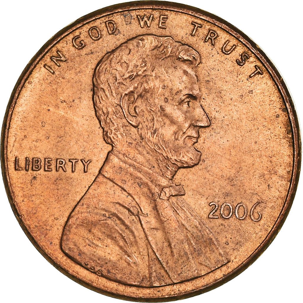 United States | American 1 Cent Coin | Lincoln Memorial | KM201b | 1983 - 2008