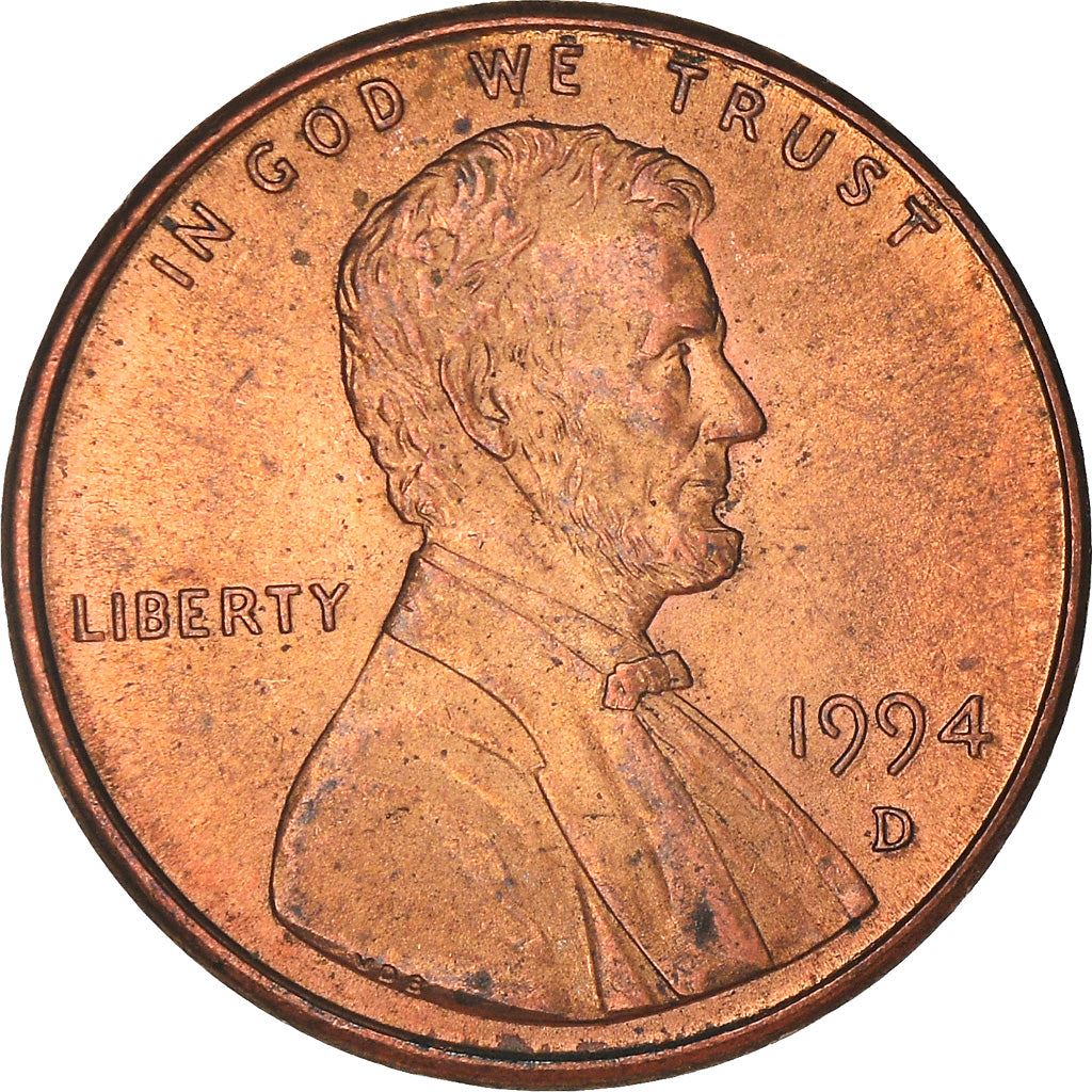 United States | American 1 Cent Coin | Lincoln Memorial | KM201b | 1983 - 2008