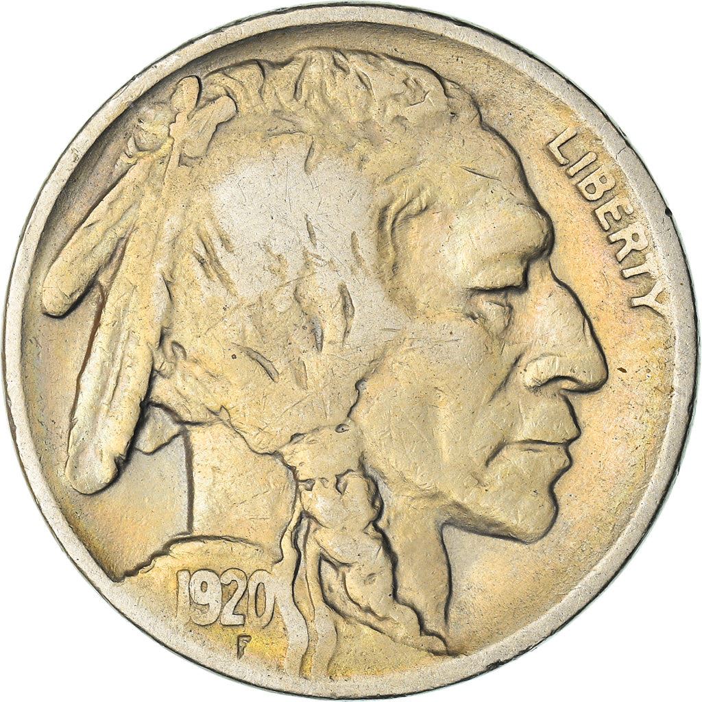 United States | American 5 Cents Coin | Cheyenne Chief | Bison | KM134 | 1913 - 1938