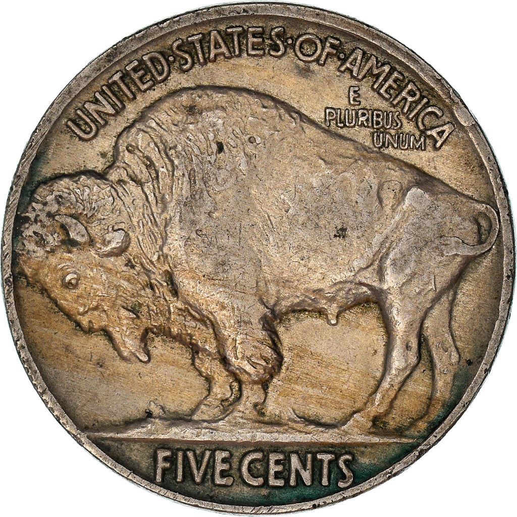 United States | American 5 Cents Coin | Cheyenne Chief | Bison | KM134 | 1913 - 1938