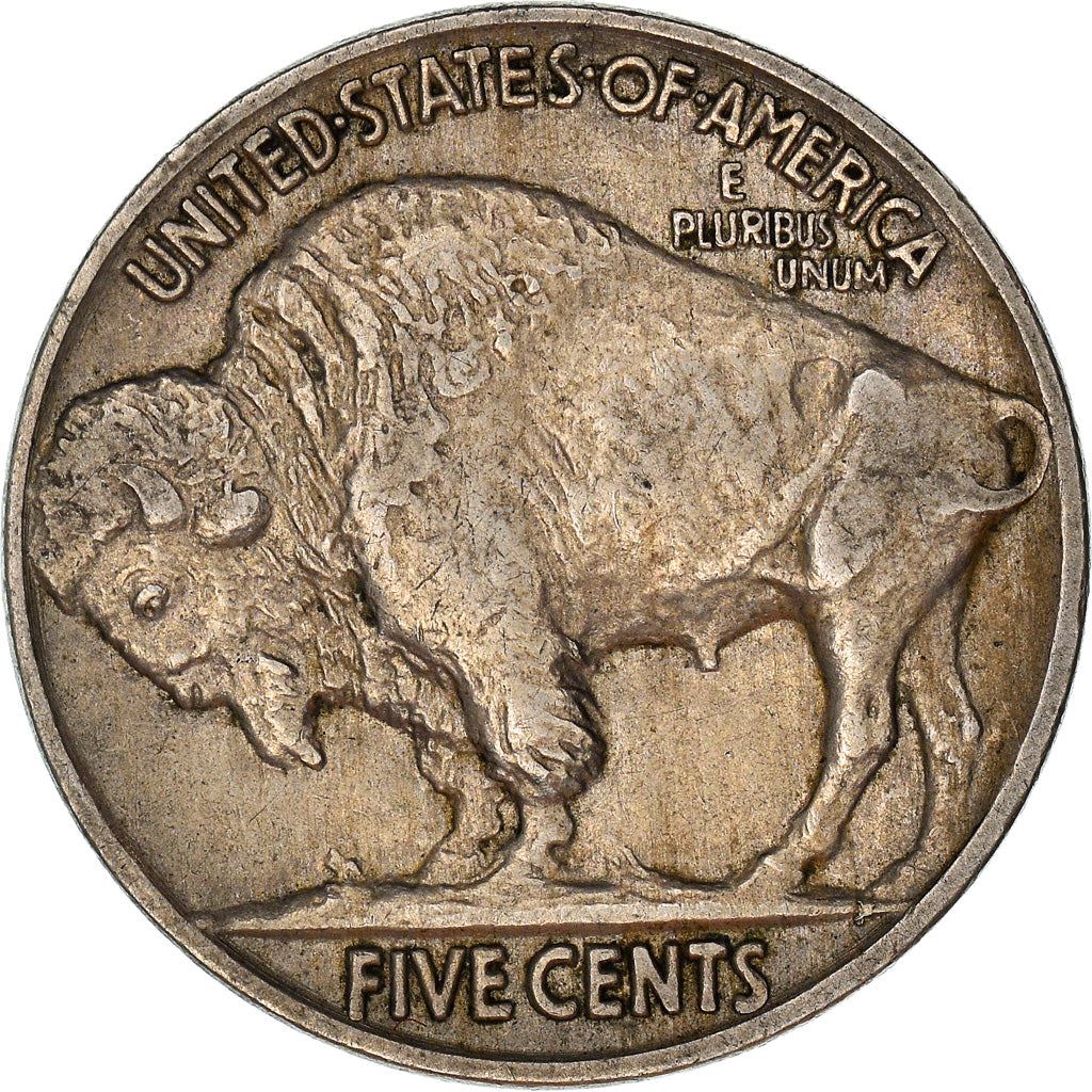 United States | American 5 Cents Coin | Cheyenne Chief | Bison | KM134 | 1913 - 1938