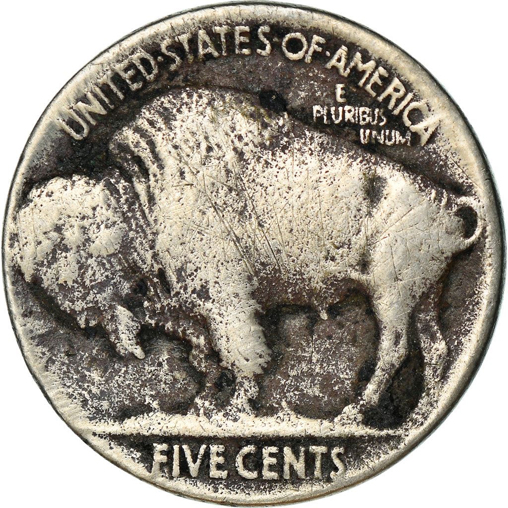 United States | American 5 Cents Coin | Cheyenne Chief | Bison | KM134 | 1913 - 1938