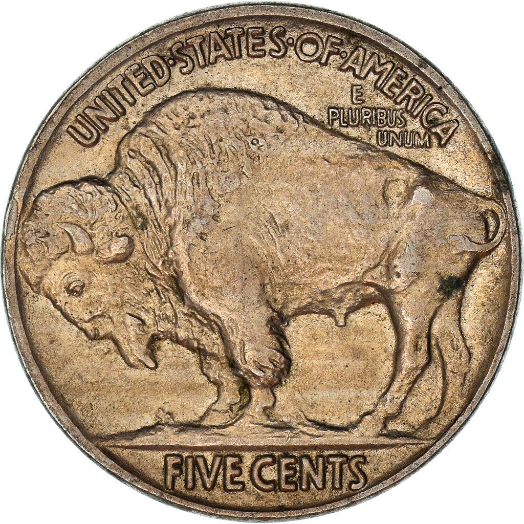 United States | American 5 Cents Coin | Cheyenne Chief | Bison | KM134 | 1913 - 1938