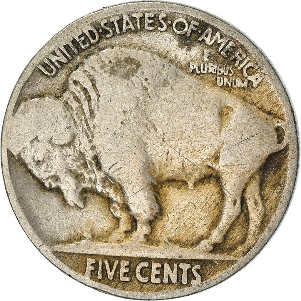 United States | American 5 Cents Coin | Cheyenne Chief | Bison | KM134 | 1913 - 1938