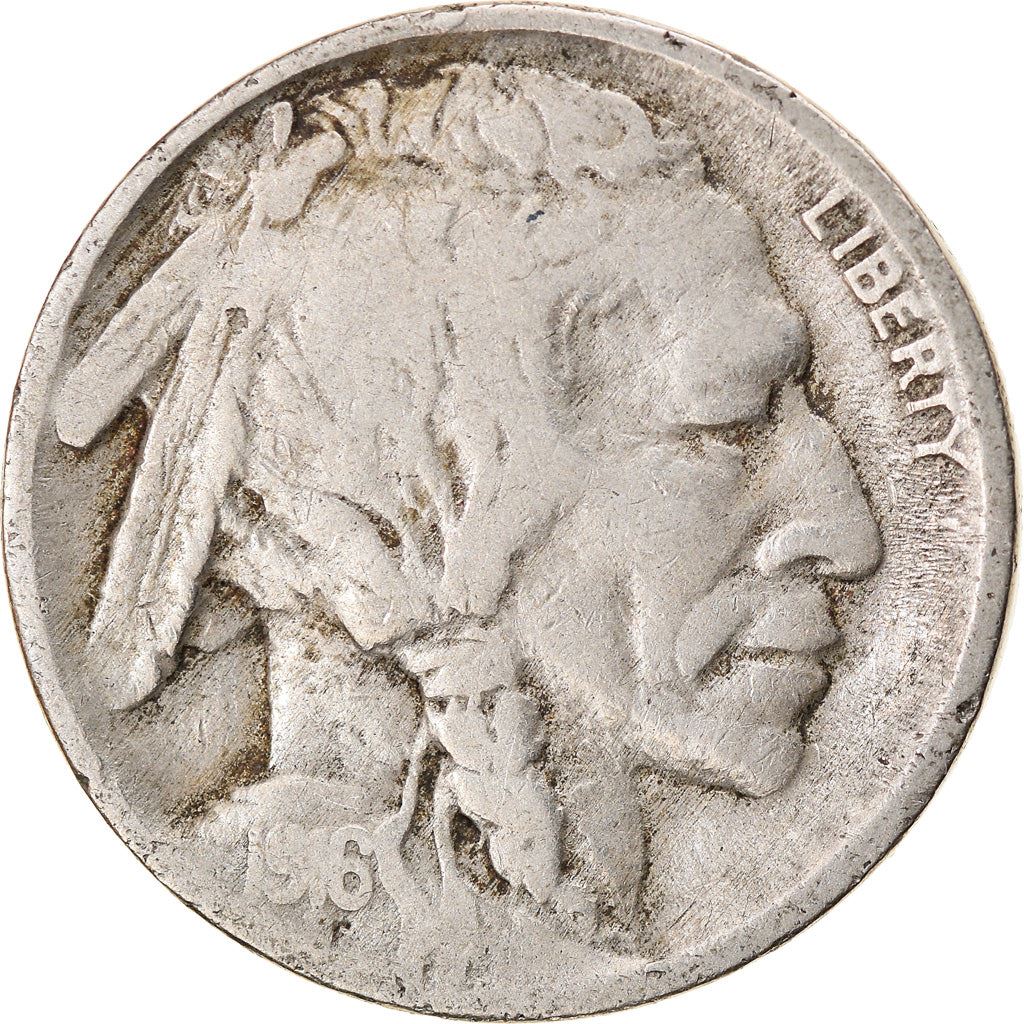 United States | American 5 Cents Coin | Cheyenne Chief | Bison | KM134 | 1913 - 1938