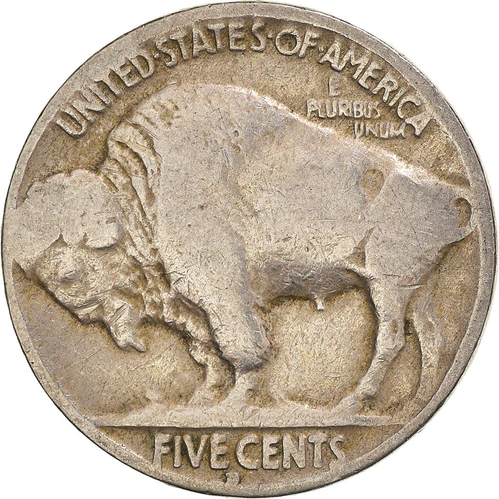 United States | American 5 Cents Coin | Cheyenne Chief | Bison | KM134 | 1913 - 1938