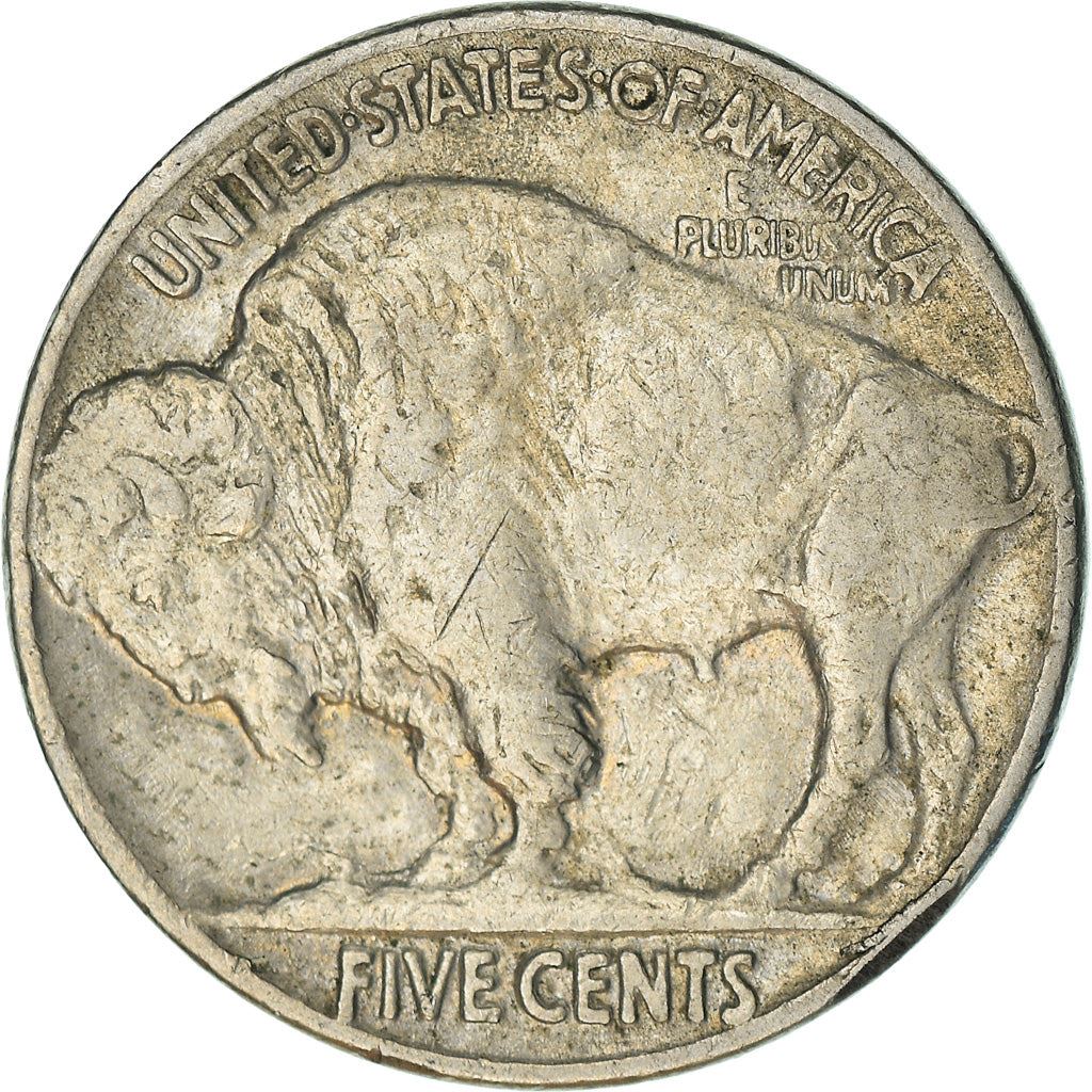 United States | American 5 Cents Coin | Cheyenne Chief | Bison | KM134 | 1913 - 1938