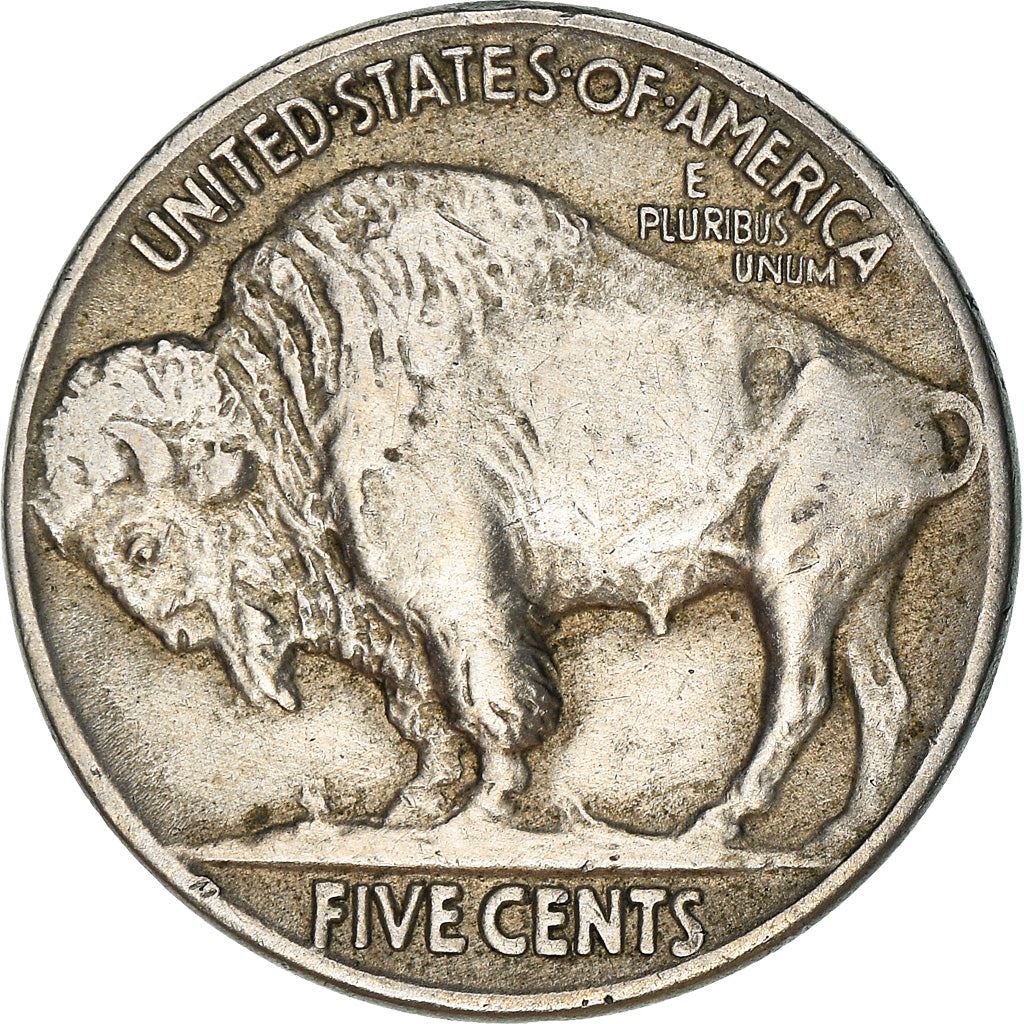 United States | American 5 Cents Coin | Cheyenne Chief | Bison | KM134 | 1913 - 1938