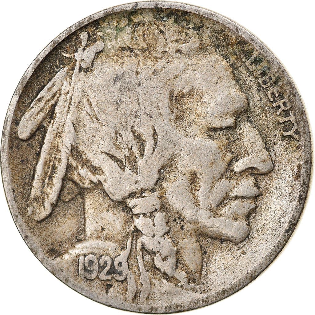 United States | American 5 Cents Coin | Cheyenne Chief | Bison | KM134 | 1913 - 1938