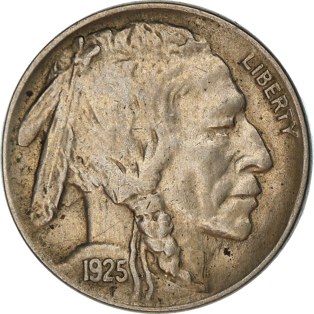 United States | American 5 Cents Coin | Cheyenne Chief | Bison | KM134 | 1913 - 1938