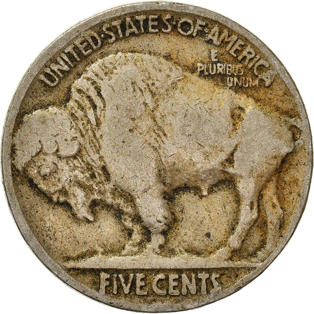 United States | American 5 Cents Coin | Cheyenne Chief | Bison | KM134 | 1913 - 1938