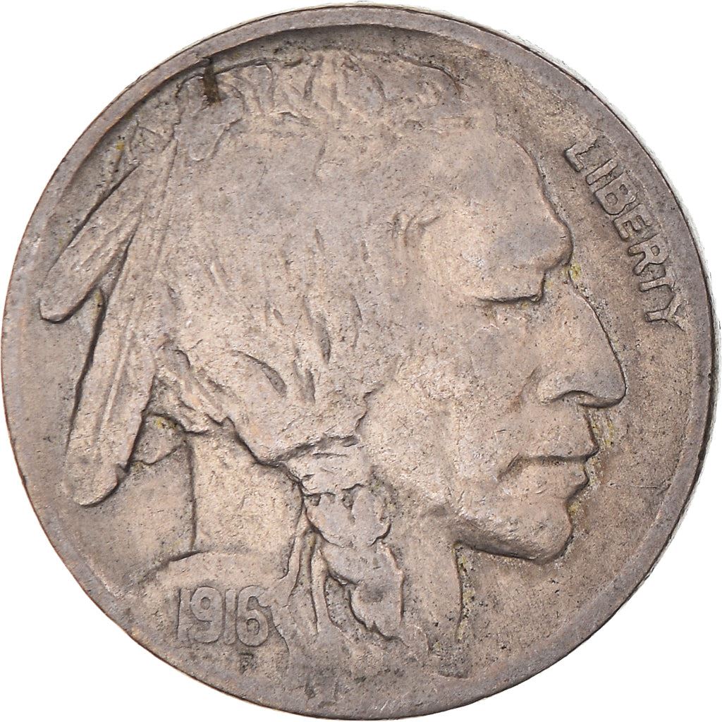 United States | American 5 Cents Coin | Cheyenne Chief | Bison | KM134 | 1913 - 1938