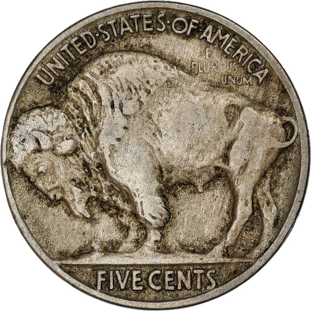 United States | American 5 Cents Coin | Cheyenne Chief | Bison | KM134 | 1913 - 1938