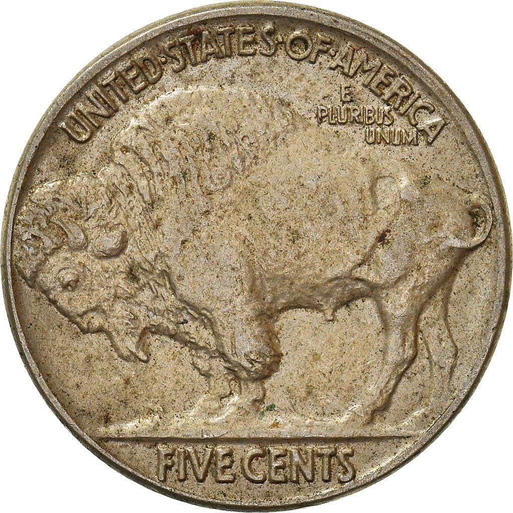 United States | American 5 Cents Coin | Cheyenne Chief | Bison | KM134 | 1913 - 1938