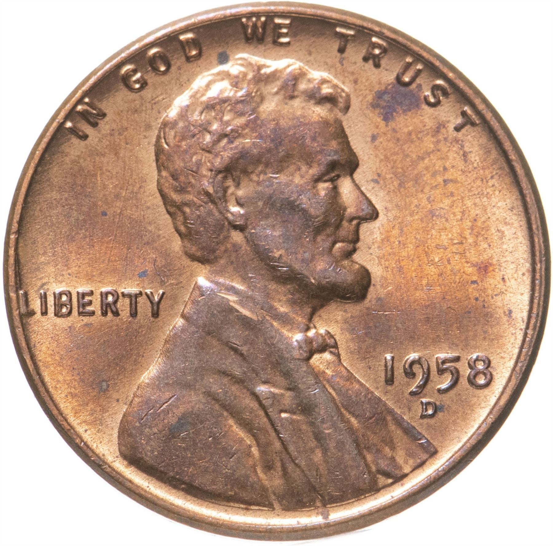 United States Coin American 1 Cent | Abraham Lincoln | Capitol Dome | KM132 | 1909 - 1958