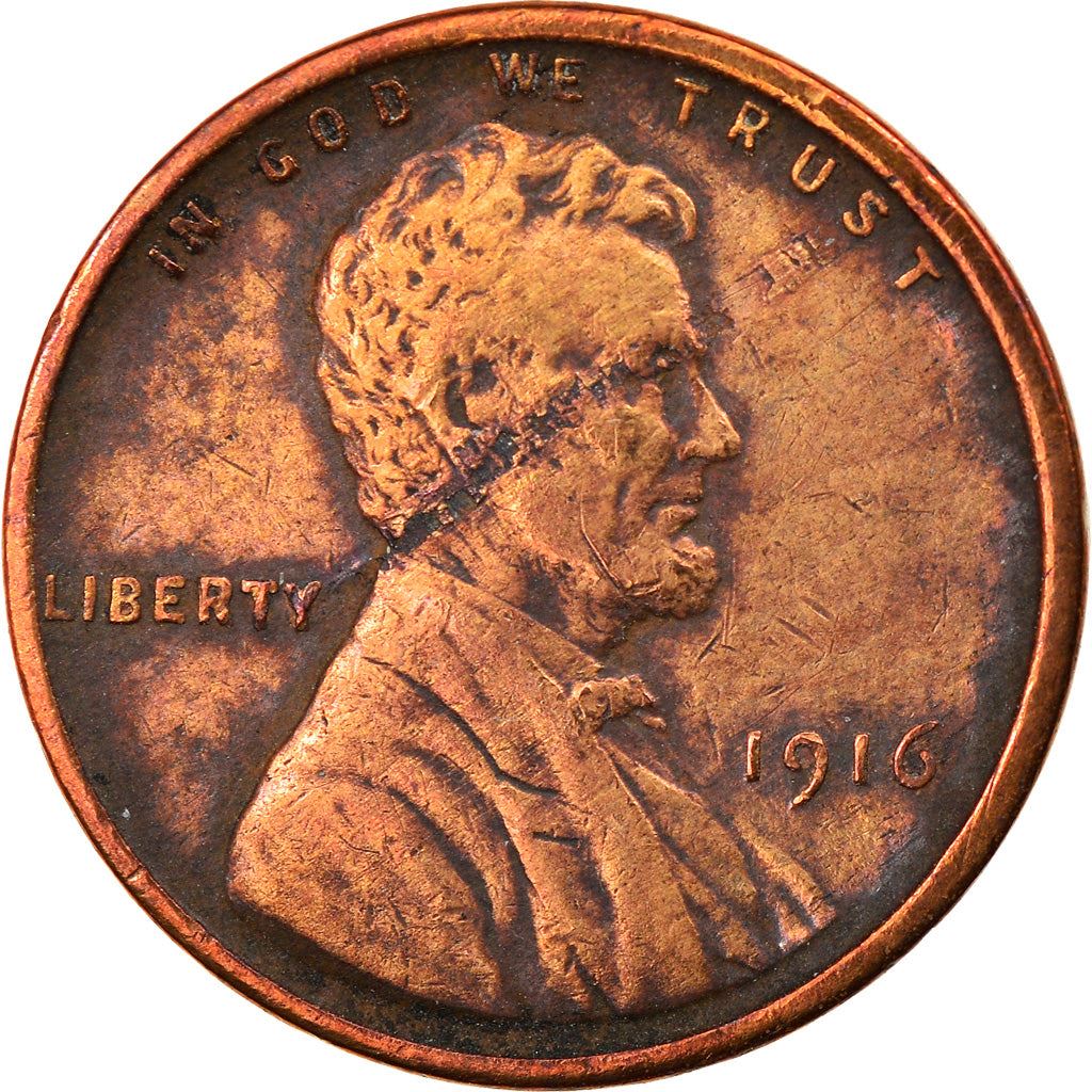 United States Coin American 1 Cent | Abraham Lincoln | Capitol Dome | KM132 | 1909 - 1958