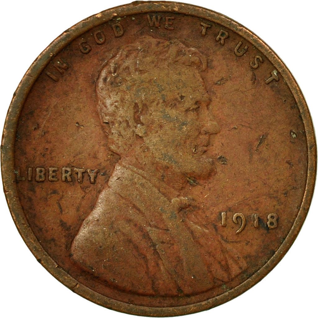 United States Coin American 1 Cent | Abraham Lincoln | Capitol Dome | KM132 | 1909 - 1958