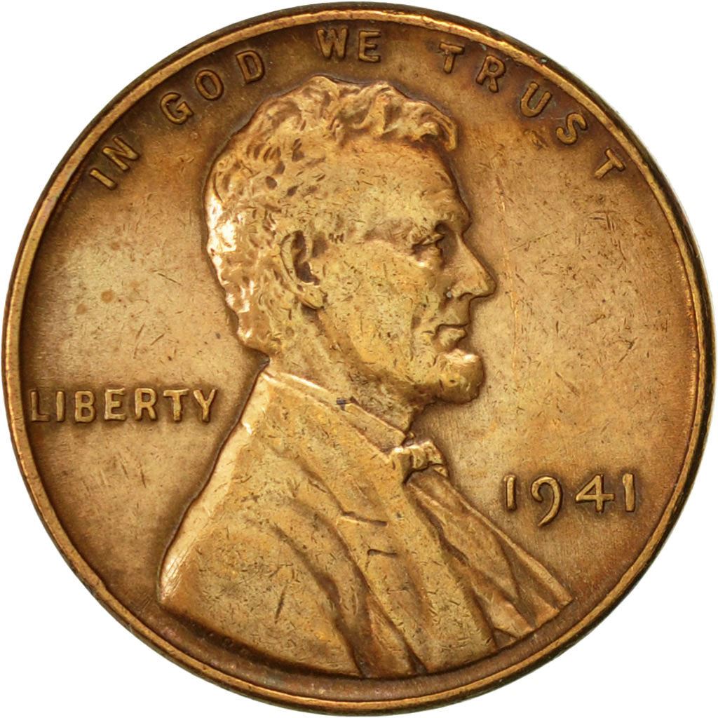 United States Coin American 1 Cent | Abraham Lincoln | Capitol Dome | KM132 | 1909 - 1958