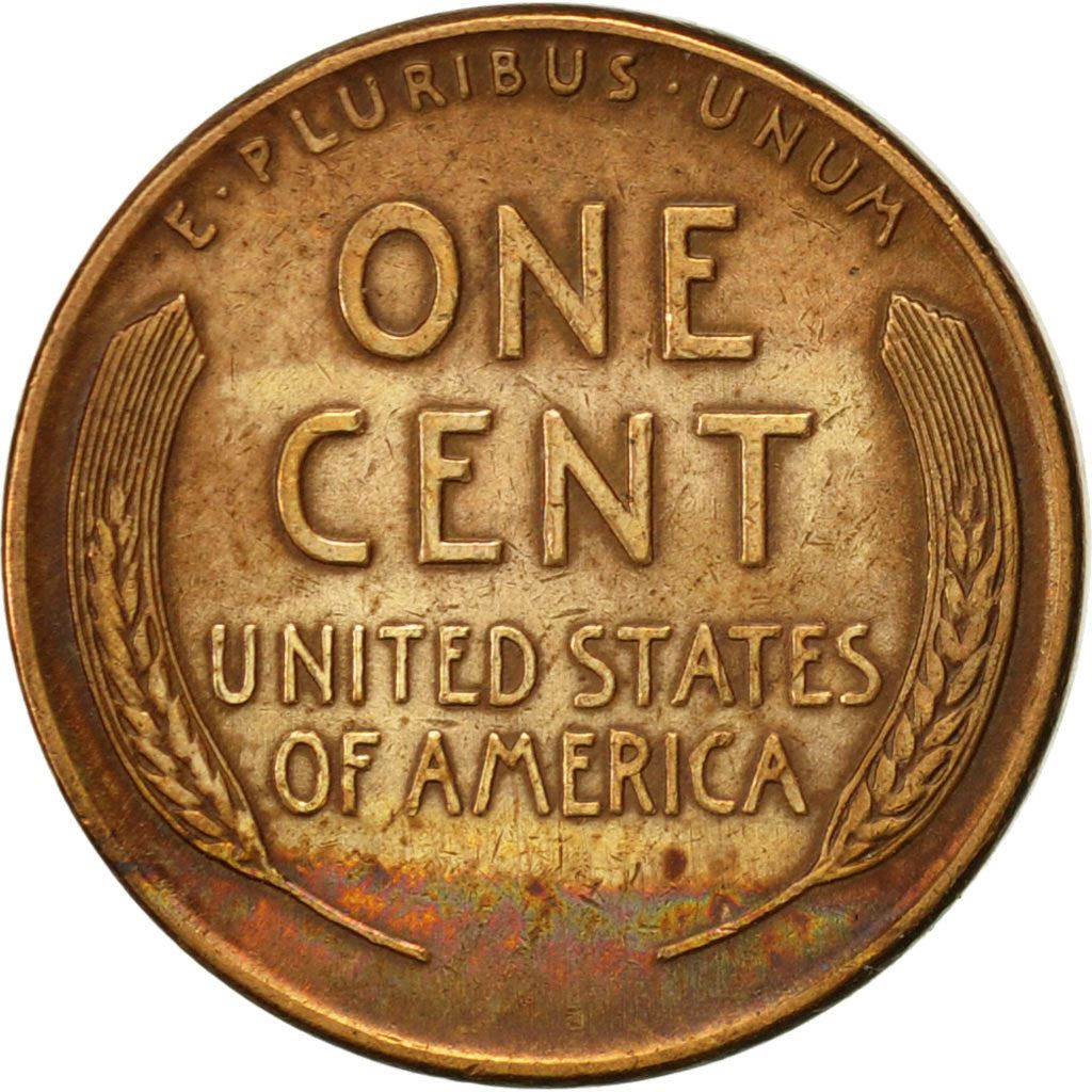 United States Coin American 1 Cent | Abraham Lincoln | Capitol Dome | KM132 | 1909 - 1958