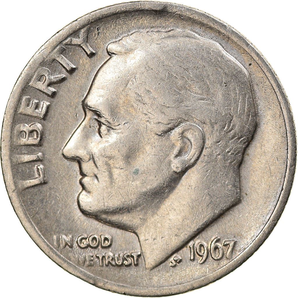 United States Coin American 1 Dime | Franklin D. Roosevelt | KM195a | 1965 - 2021