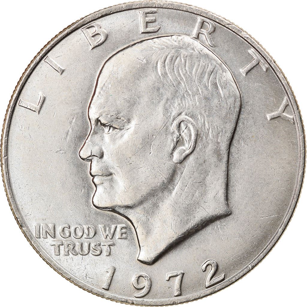 United States Coin American 1 Dollar | Dwight D. Eisenhower | Apollo 11 | KM203 | 1971 - 1978