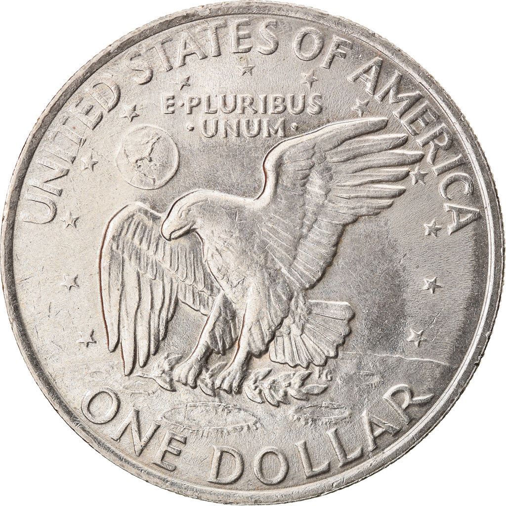 United States Coin American 1 Dollar | Dwight D. Eisenhower | Apollo 11 | KM203 | 1971 - 1978