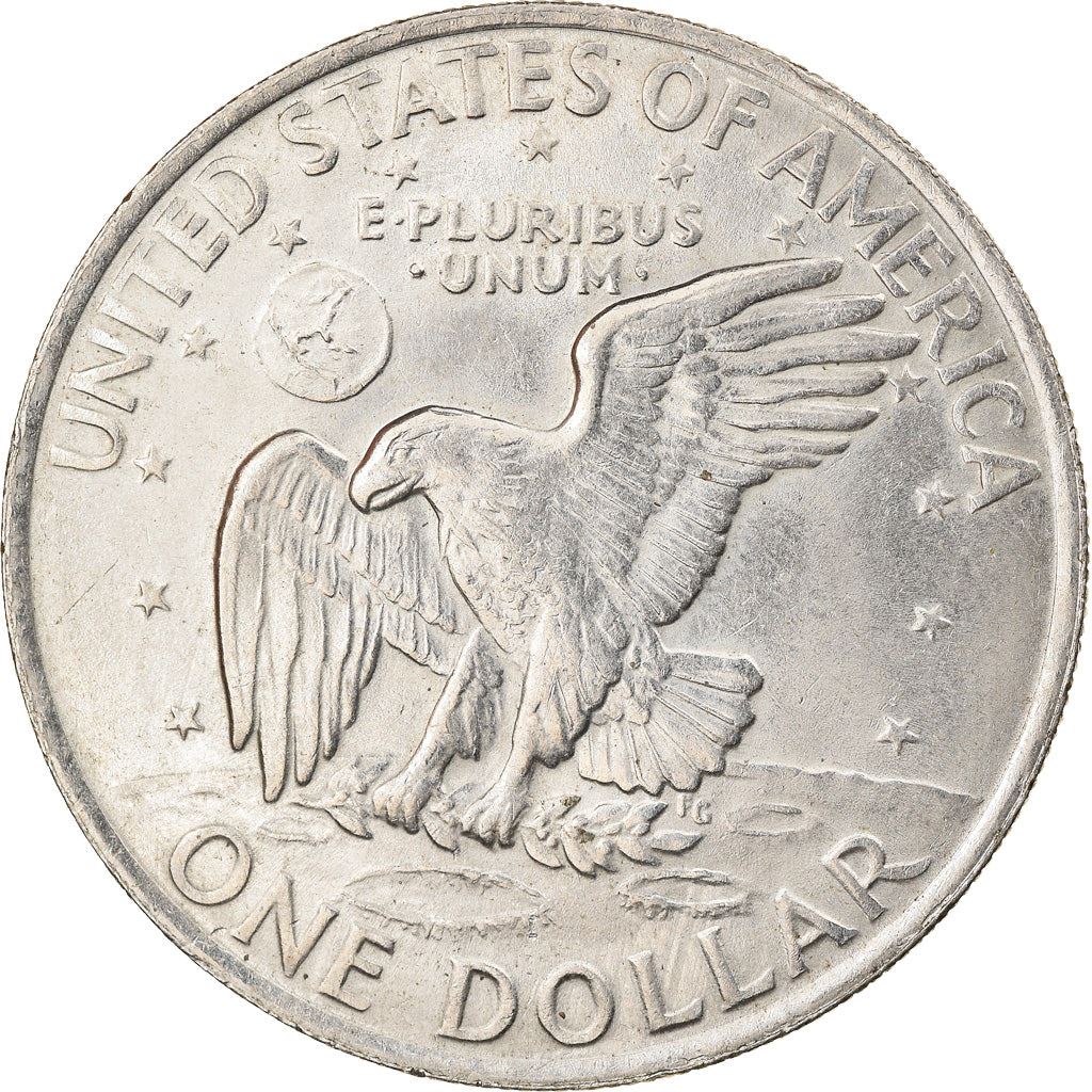 United States Coin American 1 Dollar | Dwight D. Eisenhower | Apollo 11 | KM203 | 1971 - 1978