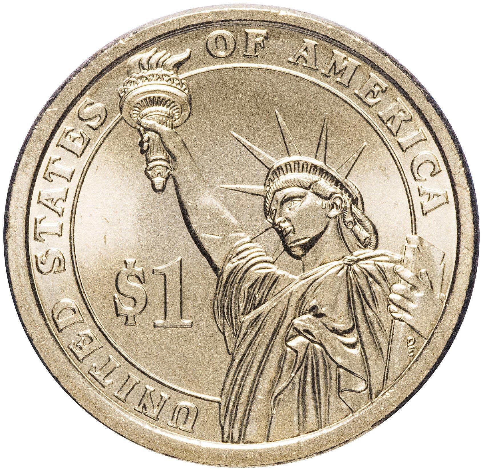 United States Coin American 1 Dollar | Thomas Jefferson | Statue of Liberty | KM403 | 2007