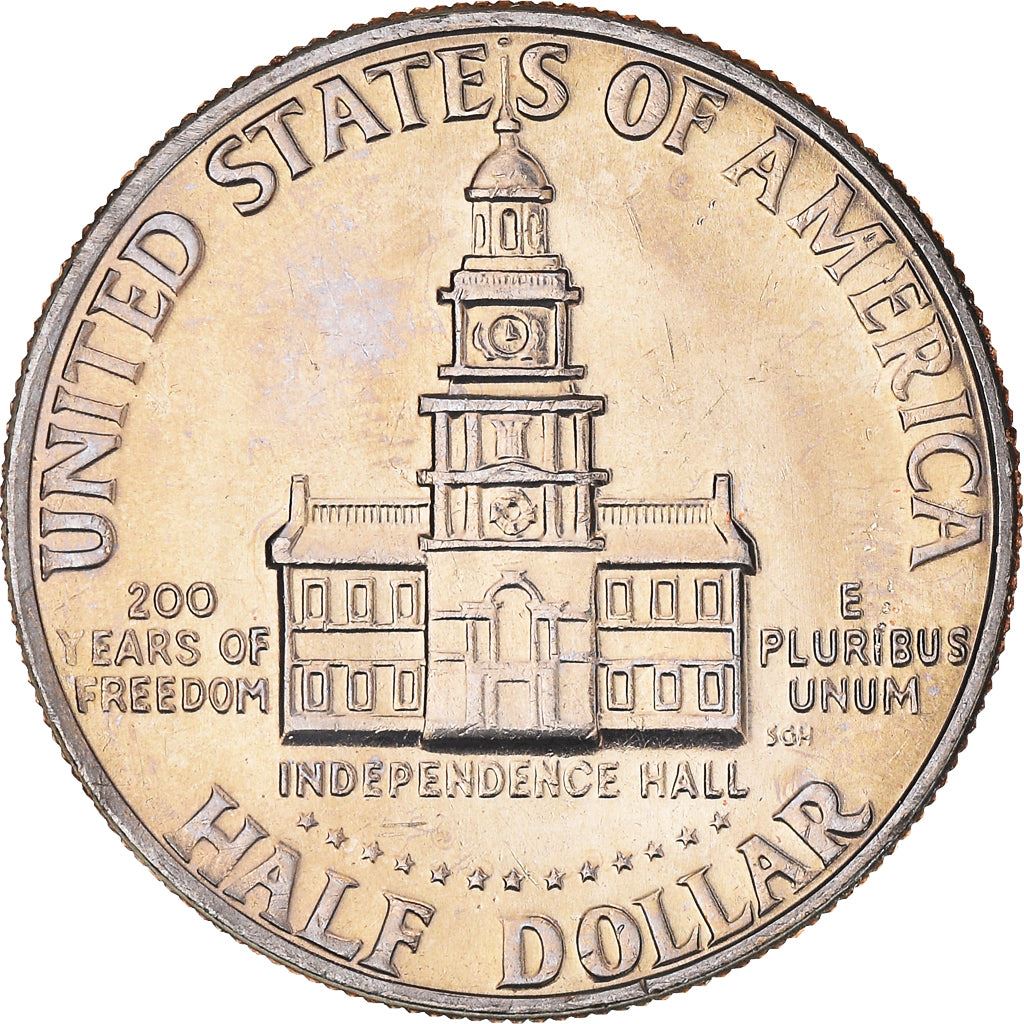 United States Coin American ½ Dollar | Kennedy Half Dollar | Bicentennial | KM205 | 1976