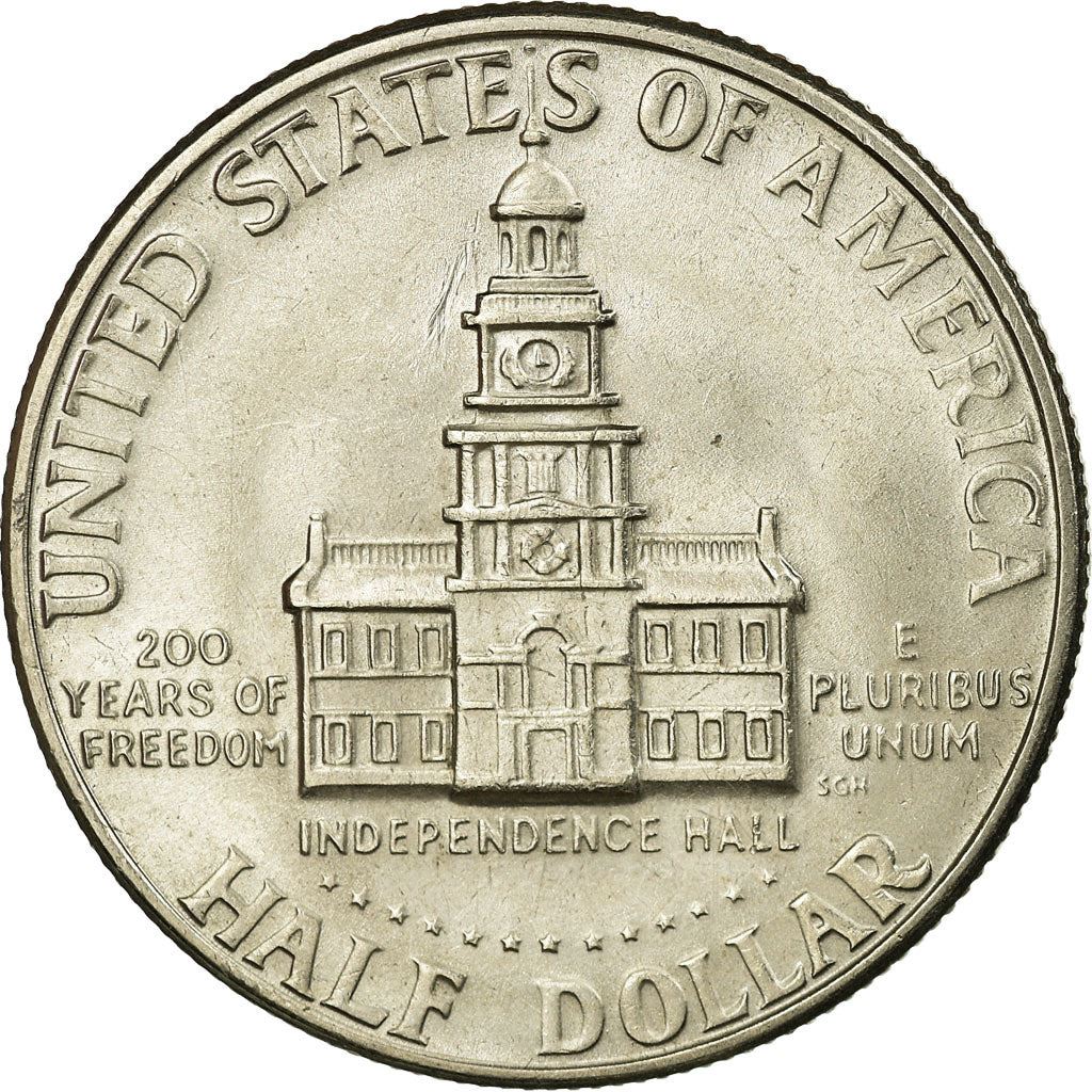 United States Coin American ½ Dollar | Kennedy Half Dollar | Bicentennial | KM205 | 1976